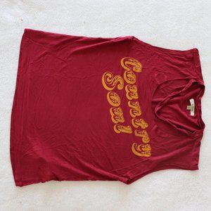 Blusa vinotinto